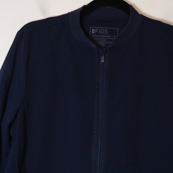 Figs Navy Blue Women's Jacket - Picture 5 of 7